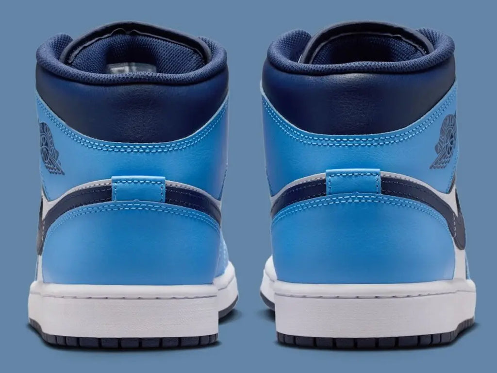 Nike Air Jordan 1 Mid University Blue Midnight Navy DQ8426-405 Men’s Shoes NEW Basketball Sneakers