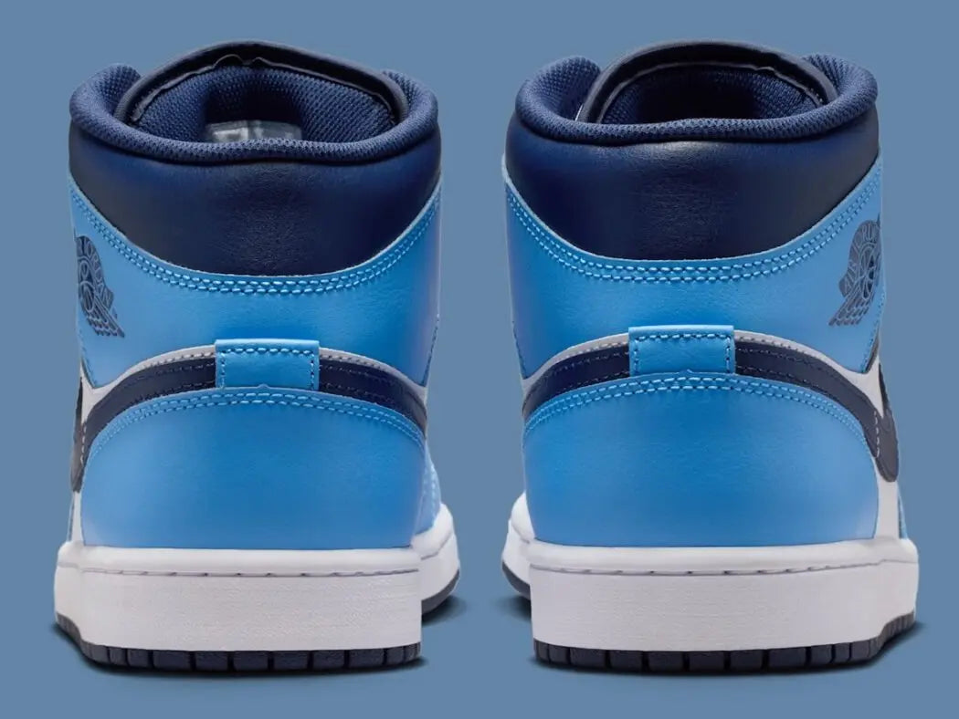 Nike Air Jordan 1 Mid University Blue Midnight Navy DQ8426-405 Men’s Shoes NEW Basketball Sneakers