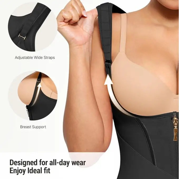 Feelingirl #LIVE FeelVibe Waist Trainer for Women Latex Waist Trainers Vest Adjustable Wide Straps SummerVibes
