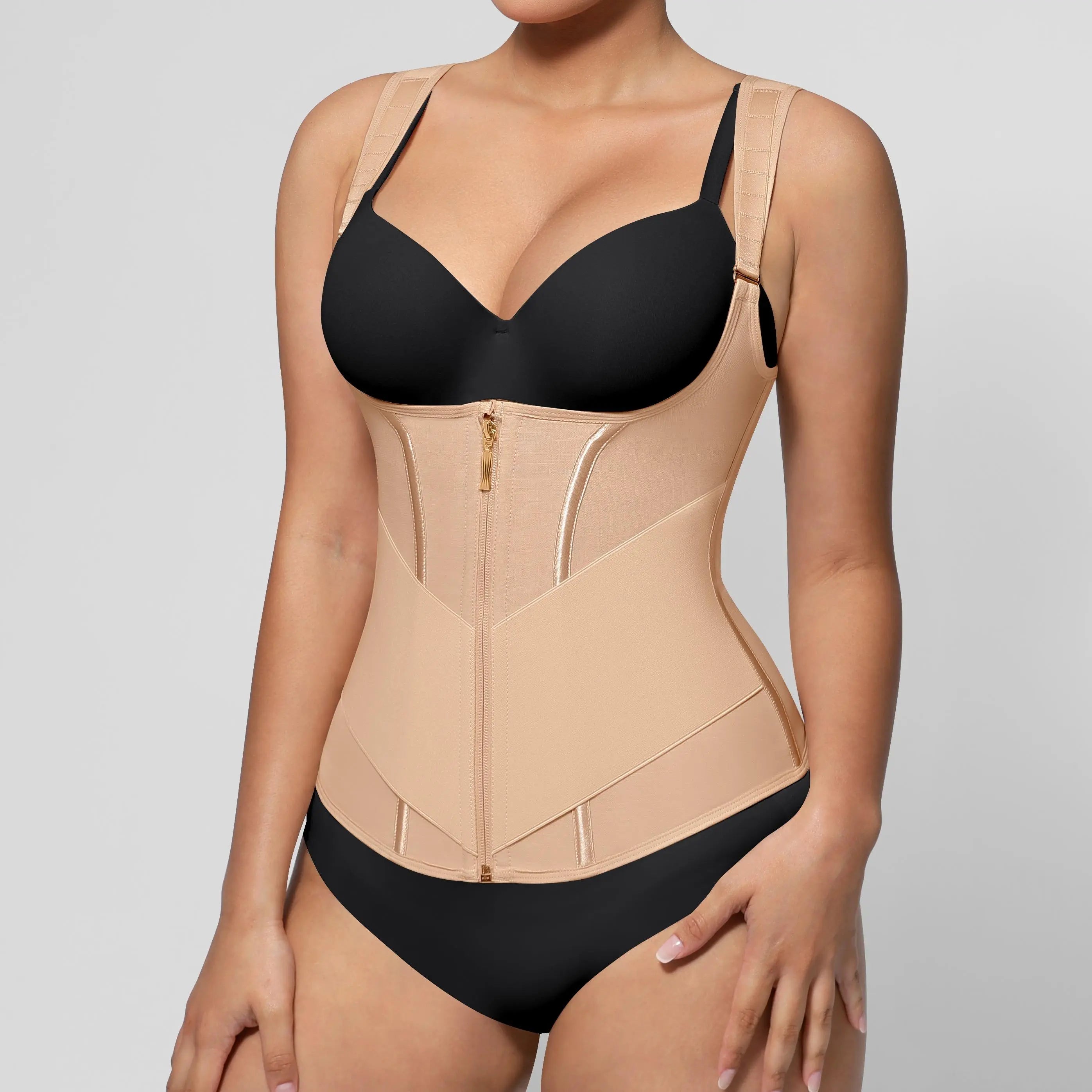 Feelingirl #LIVE FeelVibe Waist Trainer for Women Latex Waist Trainers Vest Adjustable Wide Straps SummerVibes