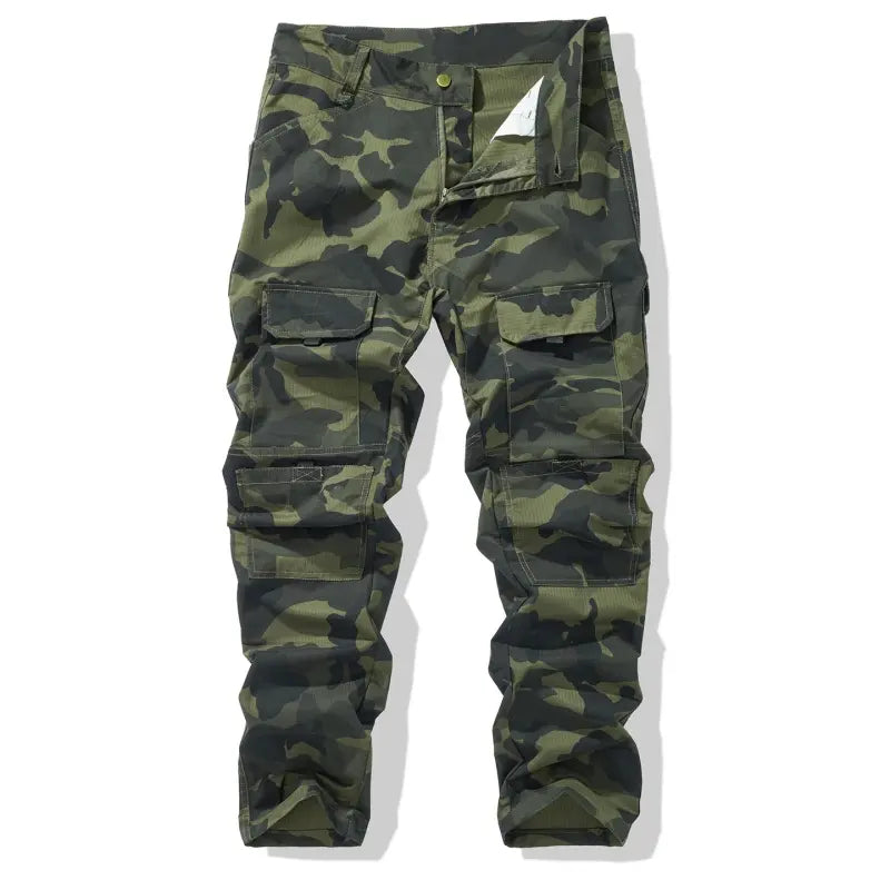 Single pack: men’s cargo tactical pants with multiple pockets; multifunctional camouflage work pants; suitable for everyday wear; casual style; comfortable all year round; outdoor pants; durable fabric pants; men’s cargo pants; men’s clothing.