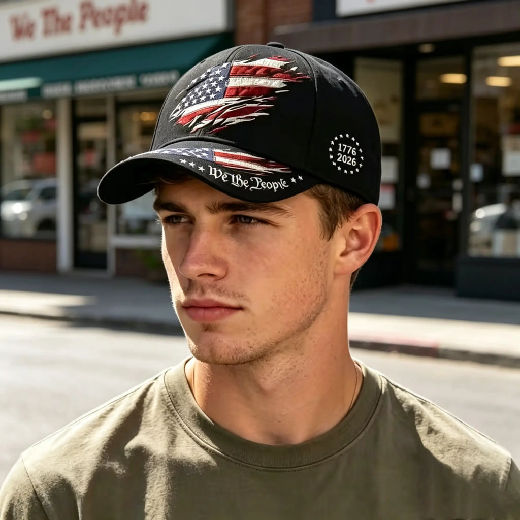 2pcs 250th Anniversary Print Baseball Cap, Adjustable Unisex Sun Cap, Suitable for Everyday Wear and Casual Style