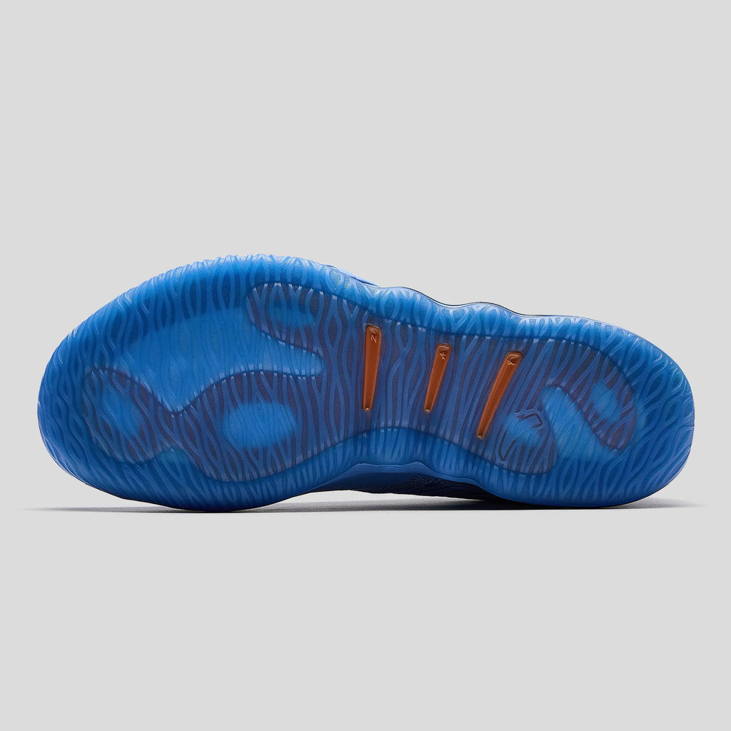 ANTA MEN ZAP 2 Basketball Shoes Cushioning Responsive Anti-slip Blue Sports Shoes