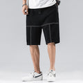 Men's Casual Cotton Linen Loose Harem Sports Shorts
