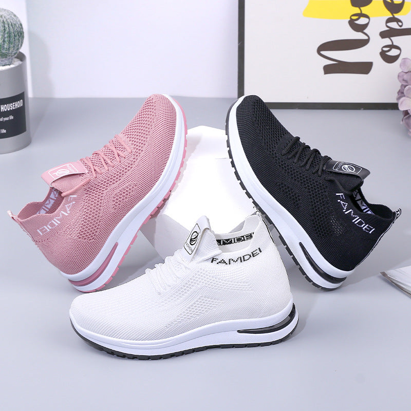Fashionable Breathable Women's Sports Shoes for All Seasons
